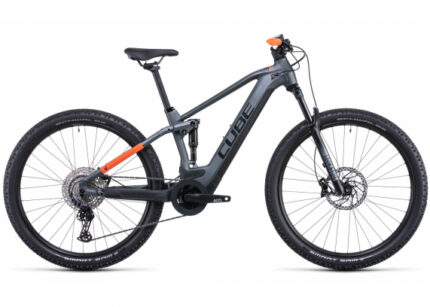 CUBE STEREO HYBRID 120 PRO 625 ELECTRIC FULL SUSPENSION MTB SHIMANO DEORE 12S 625 WH 29'' FLASH GREY 2022