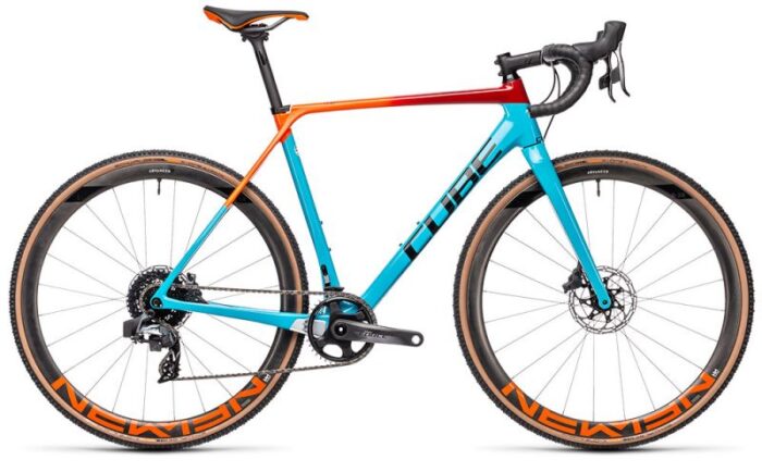 Cube Cross Race C62 SLT blue´n´redfading